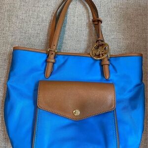 Michael Kors blue purse